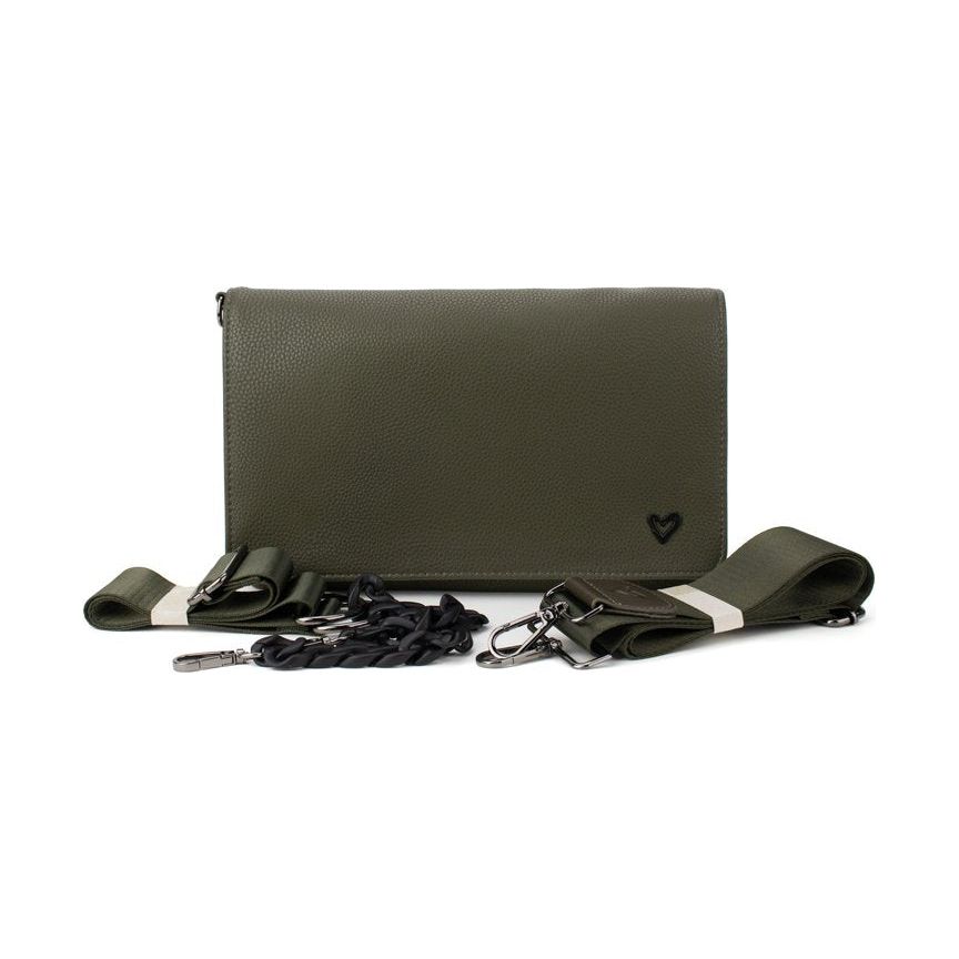 Ritson Vegan Leather Crossbody Bag - Olive (arrives Mid Dec) preneLOVE®