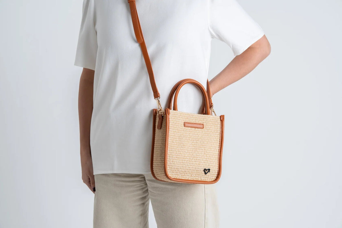 SALE: Kelso Raffia Crossbody preneLOVE®