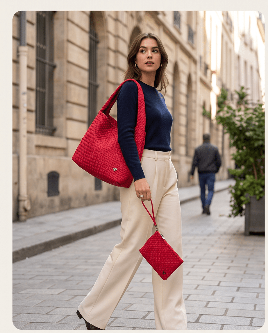 SALE: Langford Woven Hobo Tote preneLOVE®