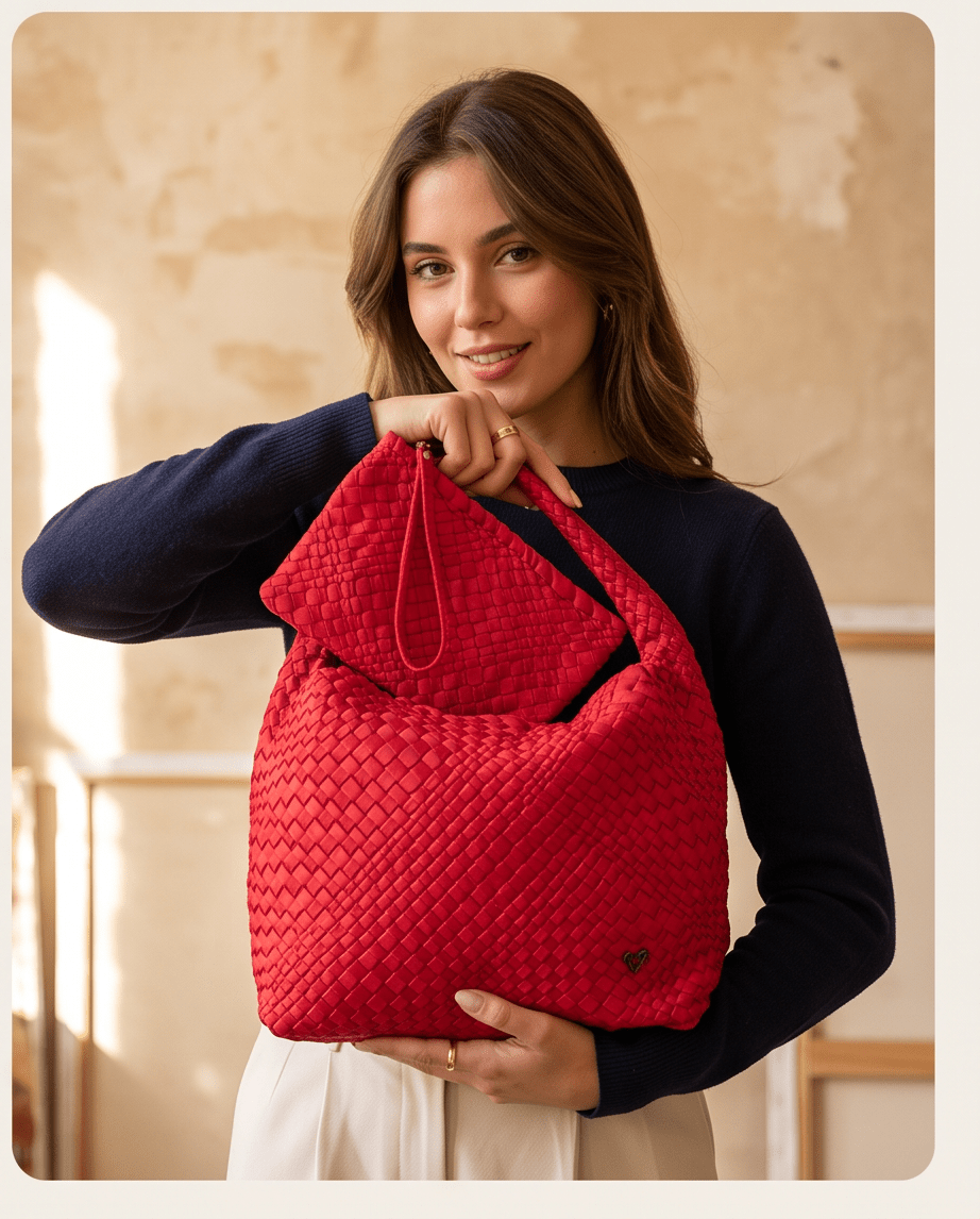 SALE: Langford Woven Hobo Tote preneLOVE®