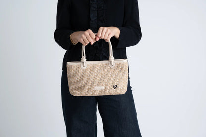 SALE: Montrose Raffia Crossbody Tote preneLOVE®