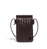 Sherwood Woven Vegan Leather Phone Crossbody preneLOVE®