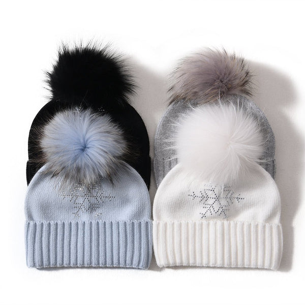 Teresa Snowflake Crystal Hat PNYC