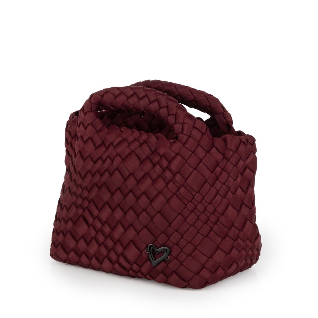 Tiny Mini Woven Tote - Wine preneLOVE®