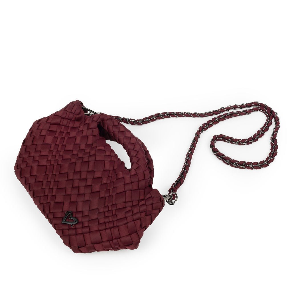 Tiny Mini Woven Tote - Wine preneLOVE®