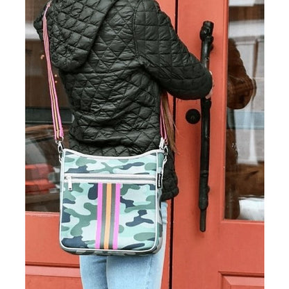 SALE: Neoprene Messenger Bag