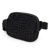 Vaughan Woven Belt/Crossbody Bag - Black preneLOVE®