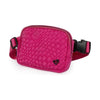 Vaughan Woven Belt/Crossbody Bag - Magenta preneLOVE®