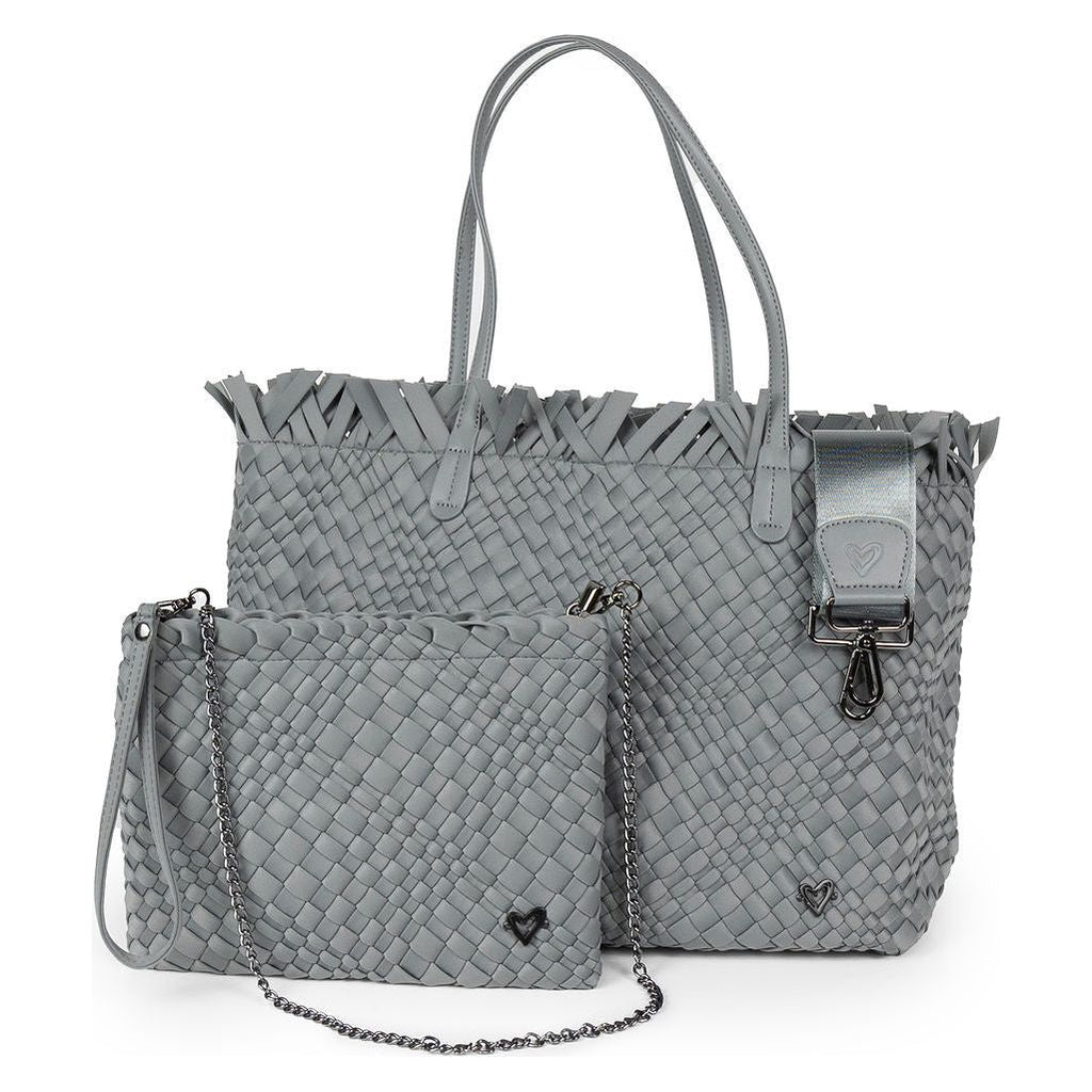 Vulcan Woven Large Tote (Fringed Top) preneLOVE®