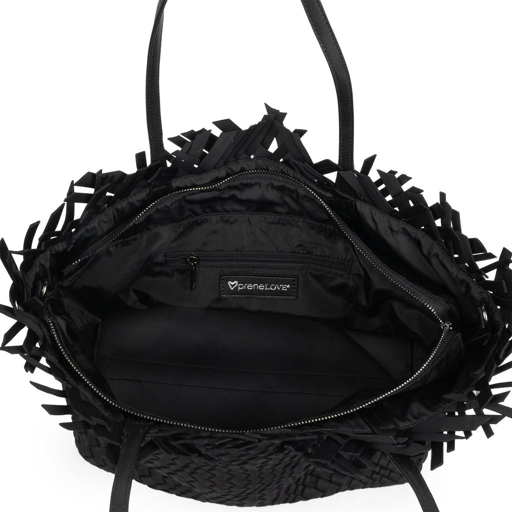 Vulcan Woven Large Tote (Fringed Top) preneLOVE®