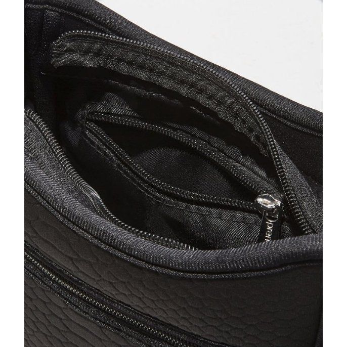 Black Croc Mini Messenger Bag - Available online ONLY preneLOVE®