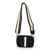 Black & Gold Dual Zipper Belt/Crossbody Bag preneLOVE®