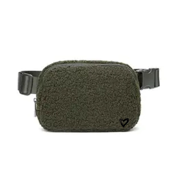 Dixie Nylon Belt/Crossbody Bag - Sherpa (Ships end of Sept) preneLOVE®