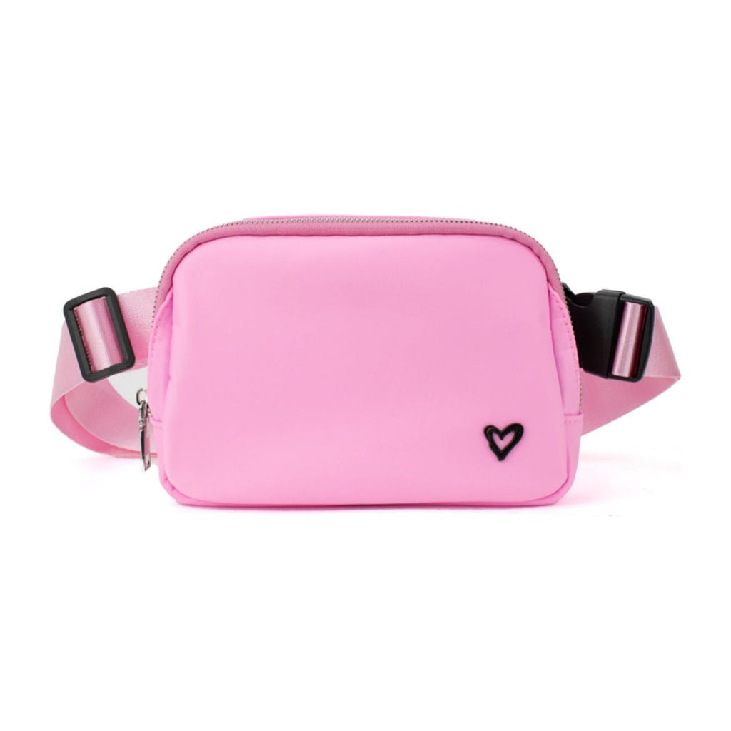 Dixie Nylon Belt/Crossbody Bag - Sweet Pink preneLOVE®