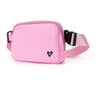 Dixie Nylon Belt/Crossbody Bag - Sweet Pink preneLOVE®