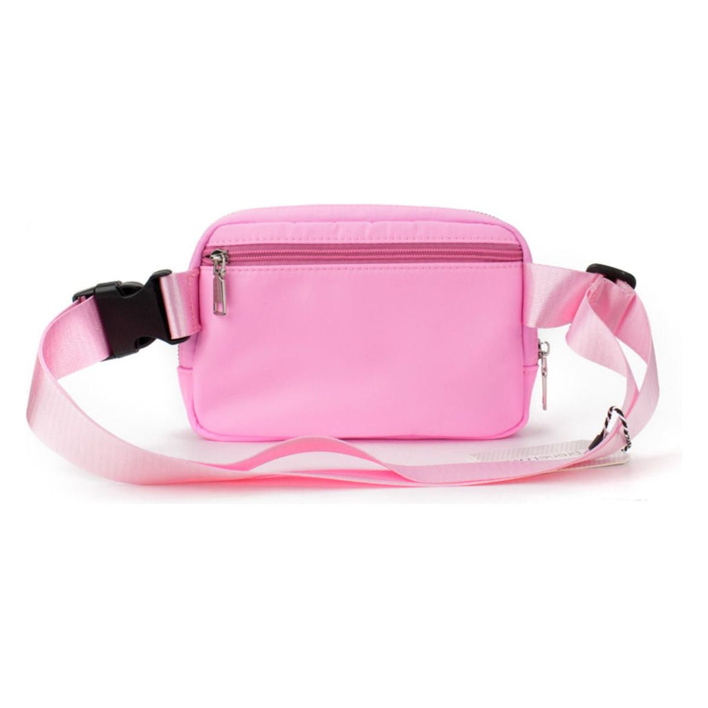 Dixie Nylon Belt/Crossbody Bag - Sweet Pink preneLOVE®