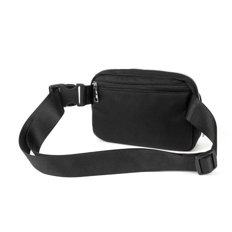 Dixie Nylon Belt/Crossbody Bag- Black - preneLOVE®