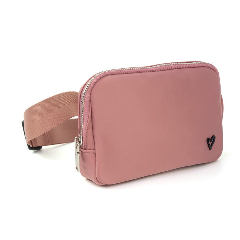 Dixie Nylon Belt/Crossbody Bag - Hot Pink - preneLOVE®