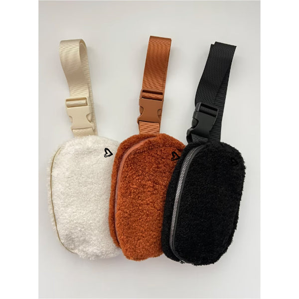 Dixie Sherpa Belt/Crossbody Bag (4 colors) preneLOVE®