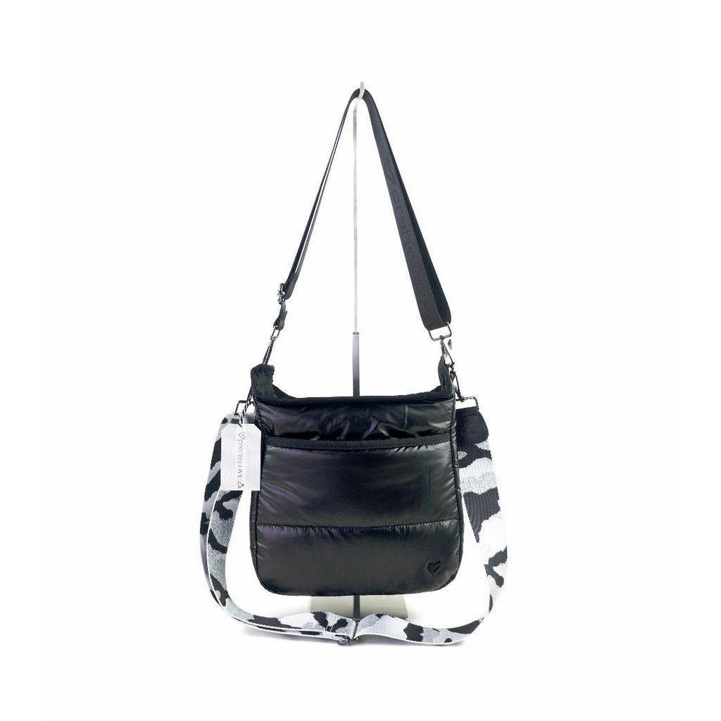 Markham Puffer Messenger Bags - Onyx Black (Arrives June 2022) preneLOVE®