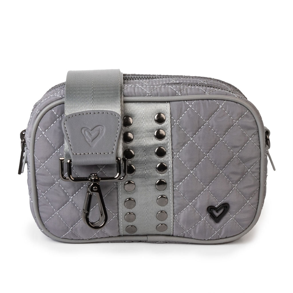 NEW Essex Quilted Crossbody Bag (Grey) preneLOVE®