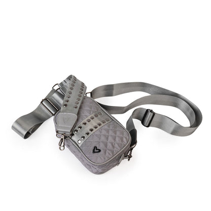 NEW Essex Quilted Crossbody Bag (Grey) preneLOVE®