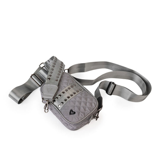 NEW Essex Quilted Crossbody Bag (Grey) preneLOVE®