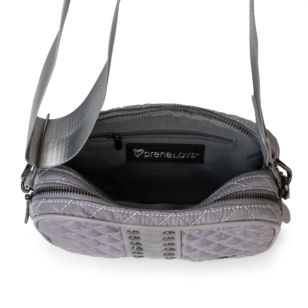 NEW Essex Quilted Crossbody Bag (Grey) preneLOVE®