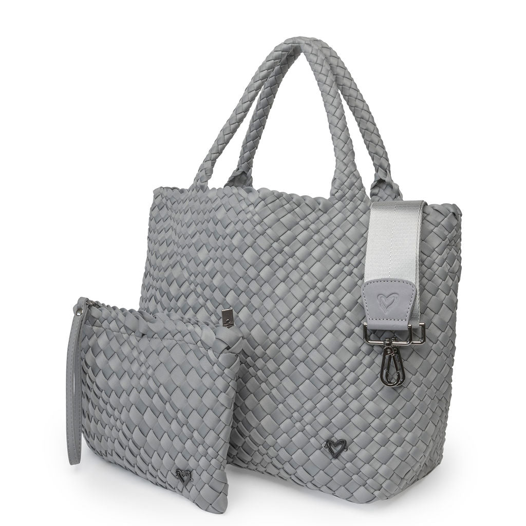NEW Special Edition London Woven Large Tote - Slate preneLOVE®