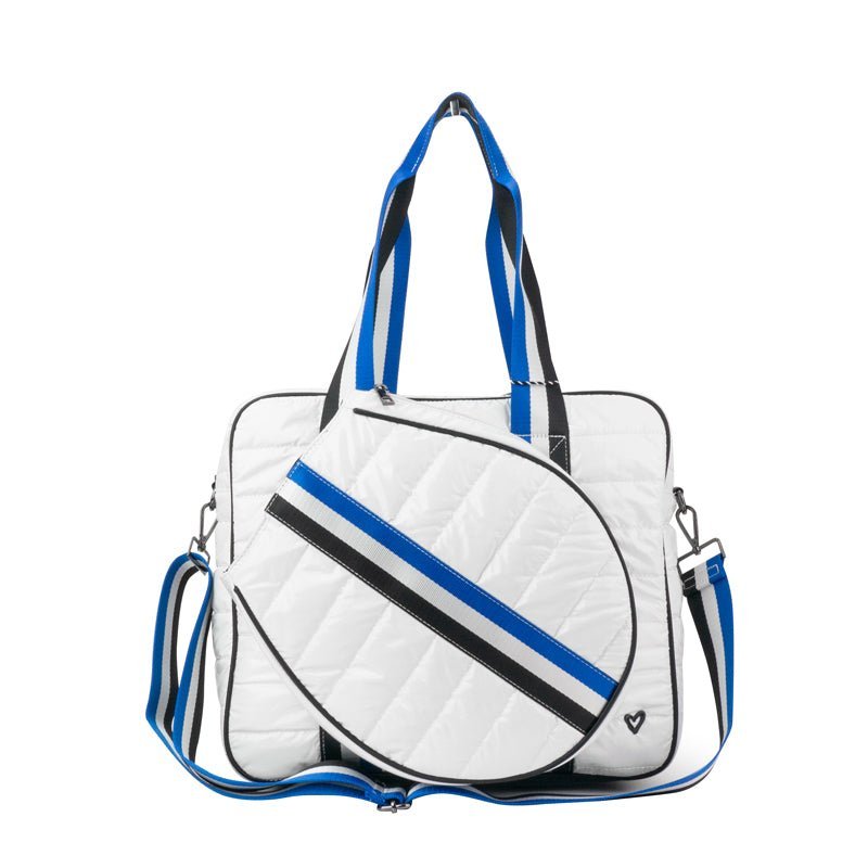 NEW Tennis Puffer Sport Bag - White (Restocks end of March) preneLOVE®