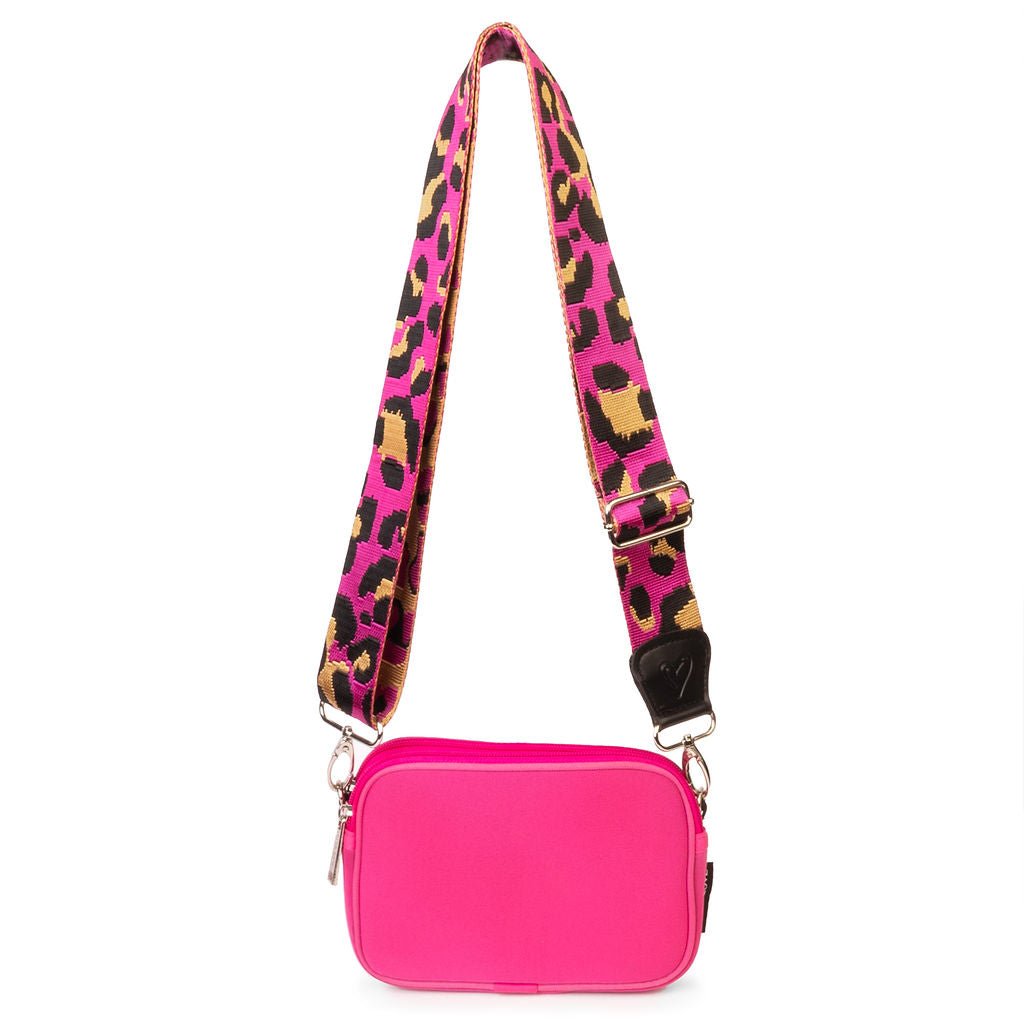 Pink Dual Zipper Belt/Crossbody Bag preneLOVE®