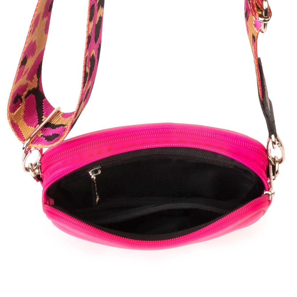 Pink Dual Zipper Belt/Crossbody Bag preneLOVE®