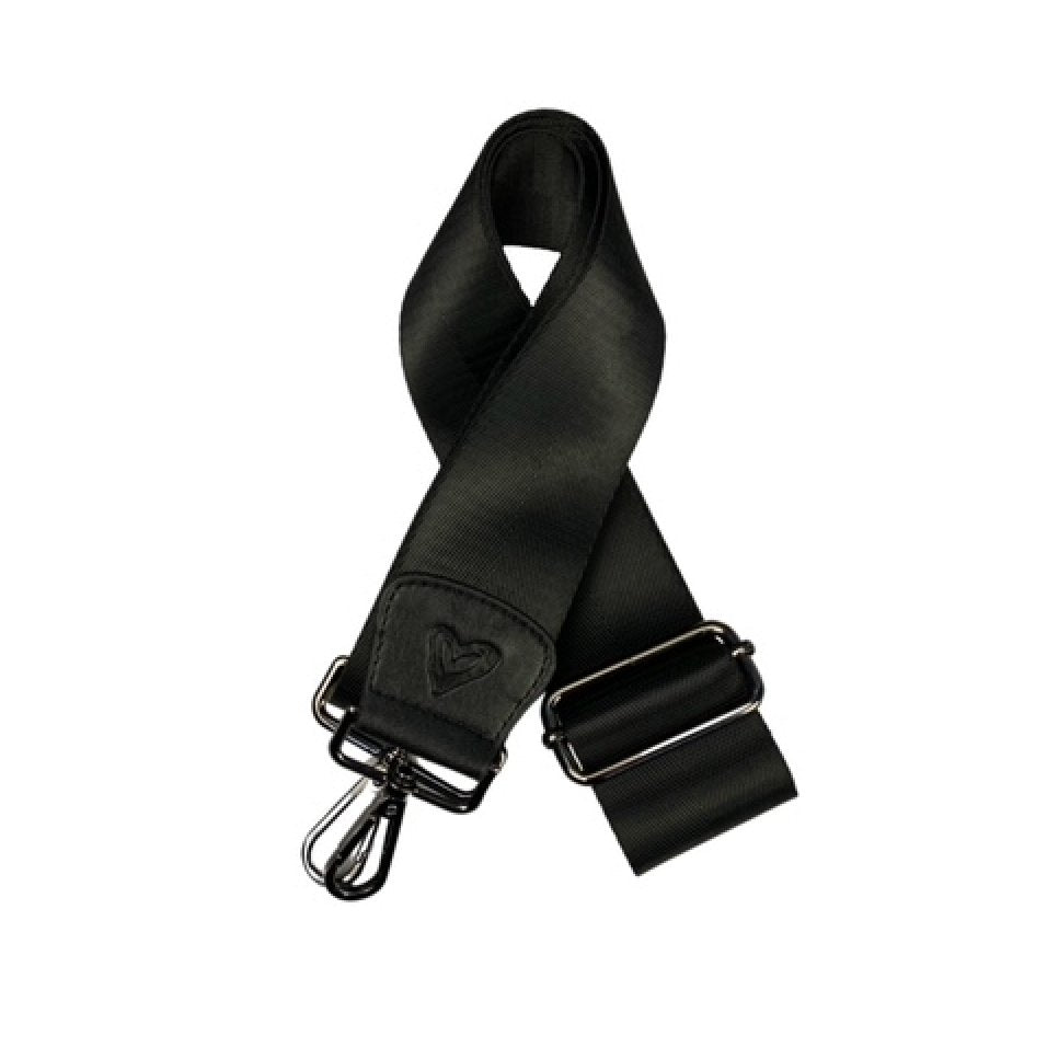Solid Black Bag Strap (2" wide) preneLOVE®